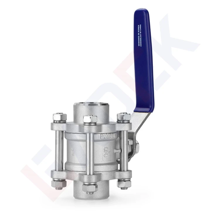 Three Piece Butt Weld Ball Valve high quality