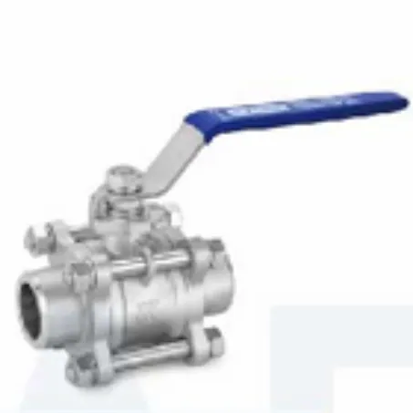 Three Piece Butt Weld Ball Valve