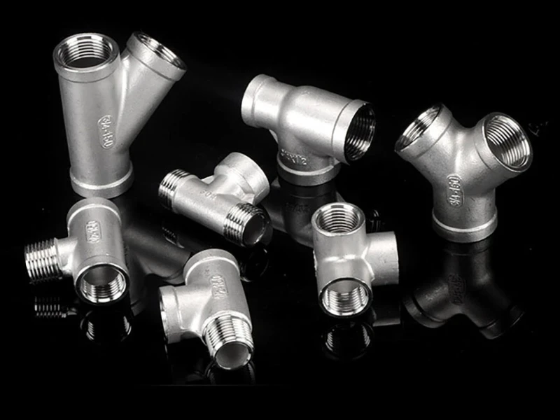 Stainless Steel Y-Shaped Tee Different Shapes Stainless Steel Y-Shaped Tee Different Shapes