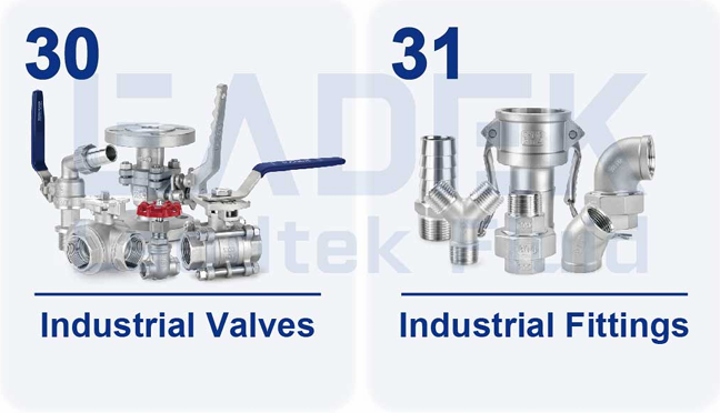 LEADTEK Industrial Valves and Industrial Fittings LEADTEK Industrial Valves and Industrial Fittings